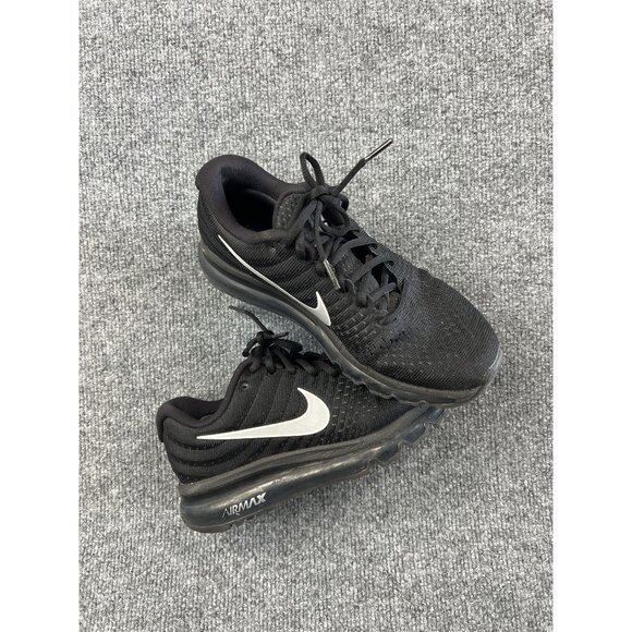 Nike Air Max Black Running Shoes US 7.5 Lightweight Breathable Mens Trainers - Picture 1 of 5